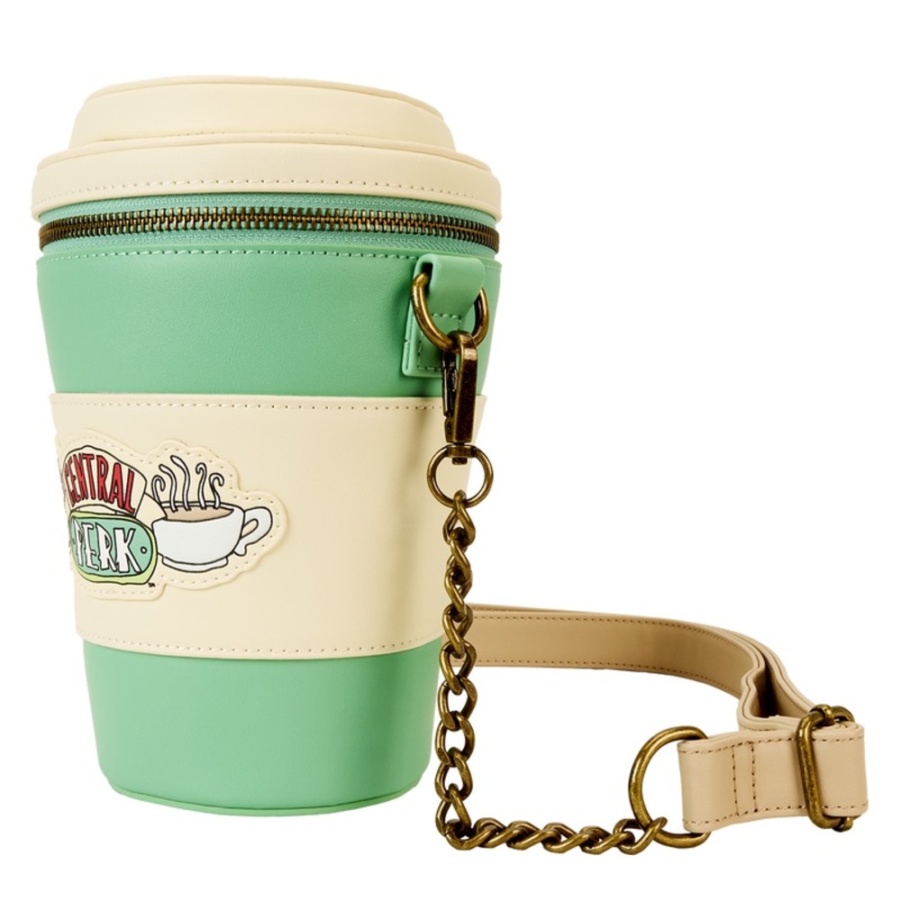 Friends Central Perk To-Go Coffee Cup Figural Scented Crossbody Bag NWT - Picture 3 of 6